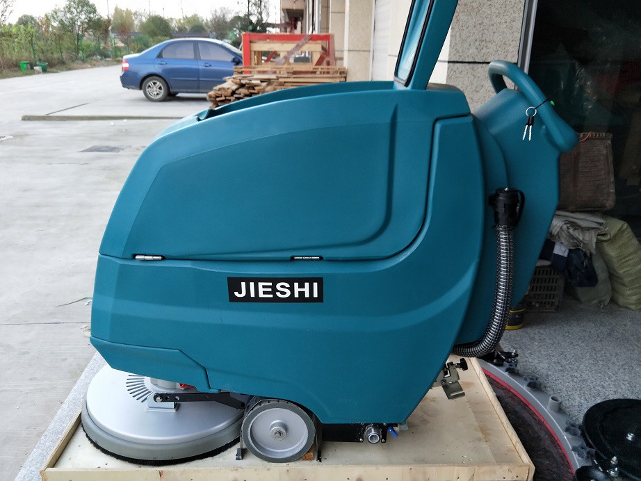 潔士AM800M大型手推式洗地機/電動手推式洗地機/手推式洗地吸干機（1）