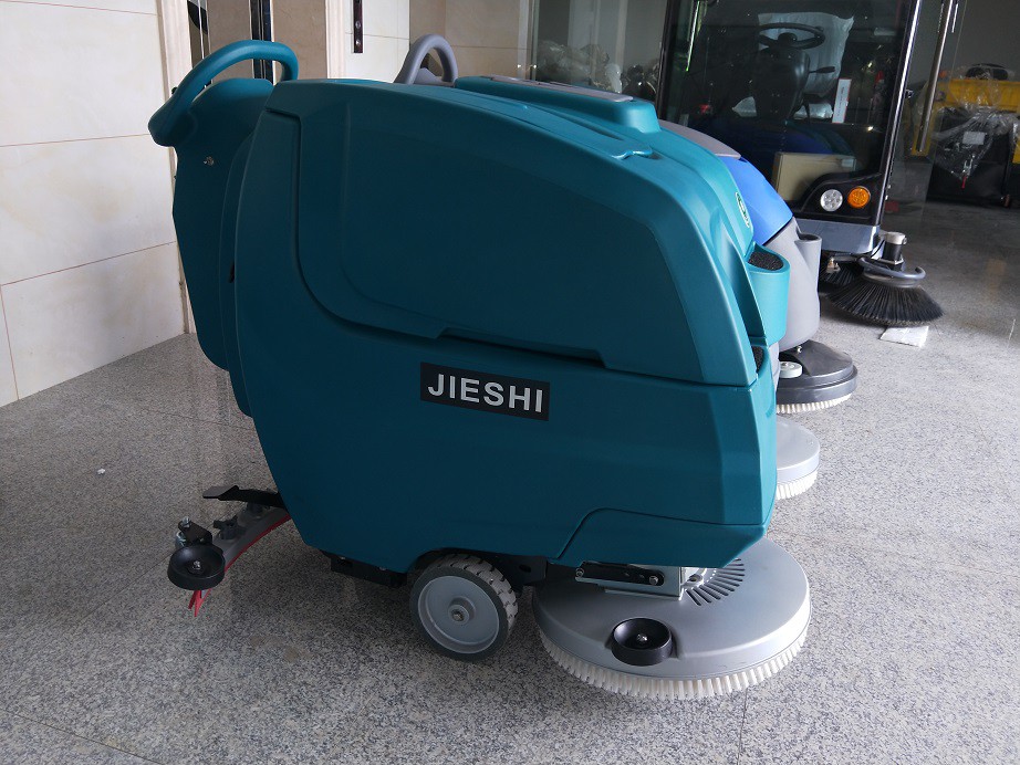 潔士AM800M大型手推式洗地機/電動手推式洗地機/手推式洗地吸干機（1）