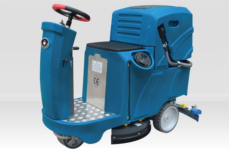 （潔士M5小型電動駕駛式洗地吸干機）（適用于工廠、超市、地下車庫、醫院、汽車站、火車站、高鐵站、飛機場等）